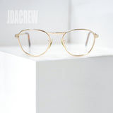 デヴィッドボウイ愛用 1950年代製ニュージャージーオプティカル（New Jersey Optical）1/10 12KGF 金張りメタルウェリントンフレーム