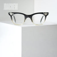 【American Optical】アメリカンオプティカル オーバーサイズリベット・ブラックフェード 42/22  ヴィンテージ
