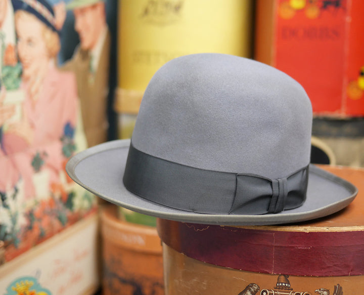 あいうえお激レア ロイヤルステットソン ヴィンテージウィペット推定40年代 ロイヤル ステットソン】1950's ウィペット・グレー (61.5cm