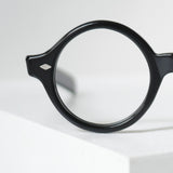 【SAFILO】サフィロ Frame Italy サラトガ・ラウンド ブラック 44/22 ヴィンテージ