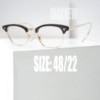 【American Optical】12KGF アメリカンオプティカル サーモント・ローズウッド 48/22 ヴィンテージ