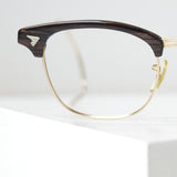 【American Optical】12KGF アメリカンオプティカル サーモント・ローズウッド 48/22 ヴィンテージ