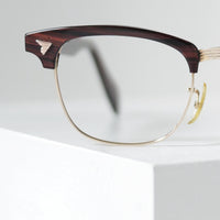 【American Optical】12KGF アメリカンオプティカル サーモント・レッドウッド 46/22 ヴィンテージ