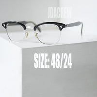 【American Optical】アメリカンオプティカル 12KGF サーモント・ブラック 48/24 ヴィンテージ