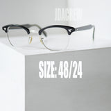 【American Optical】アメリカンオプティカル 12KGF サーモント・ブラック 48/24 ヴィンテージ