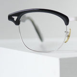 【American Optical】アメリカンオプティカル 12KGF サーモント・ブラック 48/24 ヴィンテージ