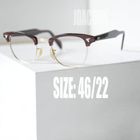 【American Optical】12KGF アメリカンオプティカル サーモント・レッドウッド 46/22 ヴィンテージ