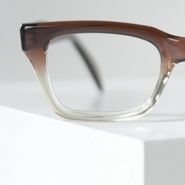 1960年代 SRO Styl Rite Optical マルコ ブラウンフェード 50/22 ウェリントン型 デッドストック品