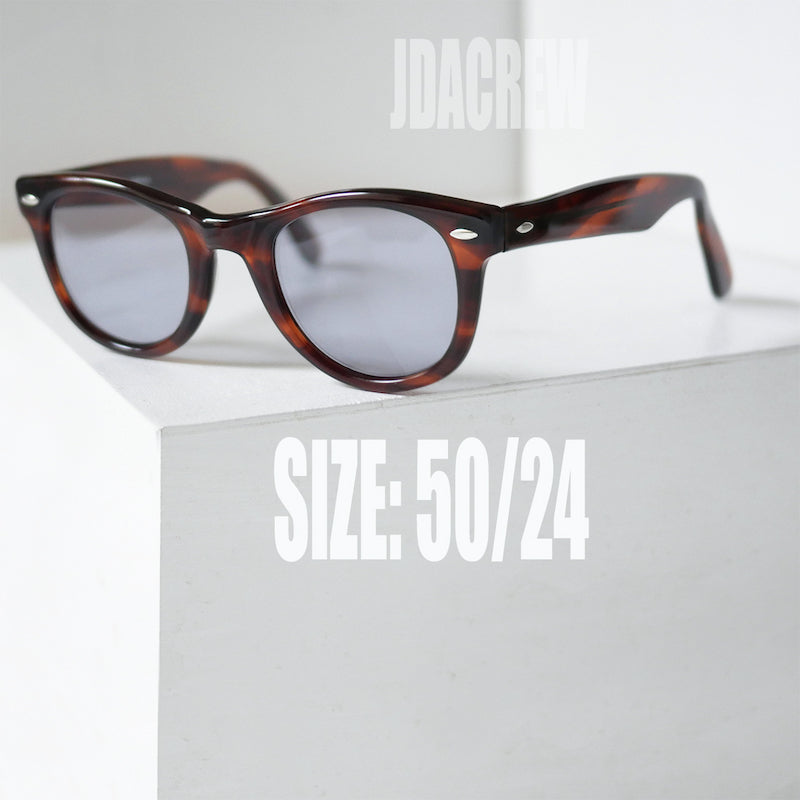 ヴィンテージ STYLE RITE OPTICS Fifties サングラス アンバー 48/24 アメリカ製 1980年代 デッドストック