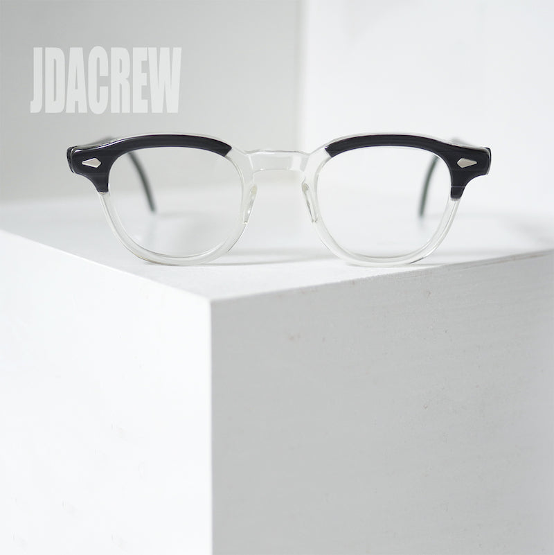 vintage american optical ツートーンカラー tart デッドストック】TART OPTICAL タート アーネル 46/24 ブラックウッド