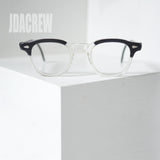 TART OPTICAL アーネル 46/24 ブラックウッド CBカラーのヴィンテージ眼鏡。ジョニーデップ愛用、1950〜60年代製のデッドストック品。