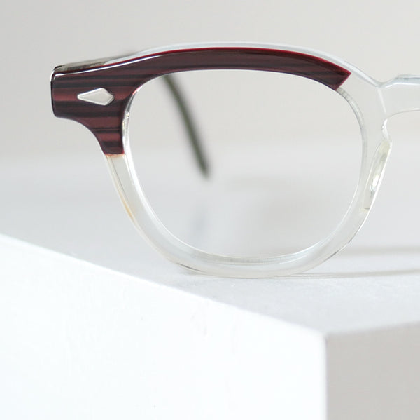 1950〜60年代製 タートオプティカル アーネル レッドウッドCB 44/24。ジョニー・デップ愛用のヴィンテージ眼鏡フレーム