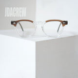 TART OPTICAL ARNEL 46/20 スモークブラウンCB ヴィンテージメガネ デッドストック 正面全体
