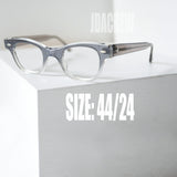 ヴィンテージ 1950–60年代 タートオプティカル カウントダウン グレーフェード 44/24。映画『ヒットマンズ・ボディガード』でゲイリー・オールドマンが着用したデッドストック眼鏡