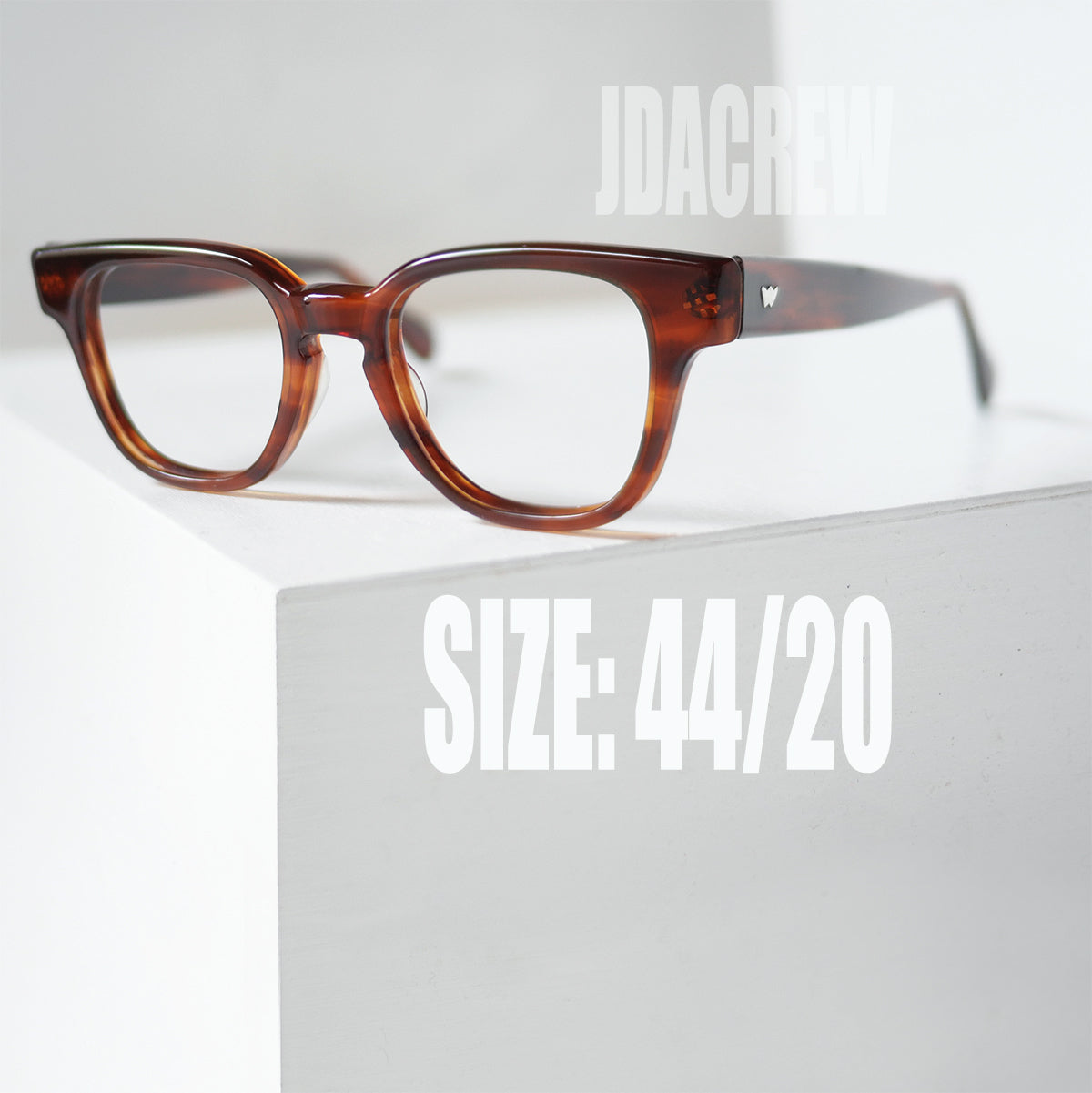 レジェンシー デッドストック ヴィンテージ クリア メガネ USA製 M203 tart-optical-vintage-bryan-