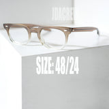 【American Optical】アメリカンオプティカル ティッカーテープ・ブラウンフェード 48/24 ヴィンテージ