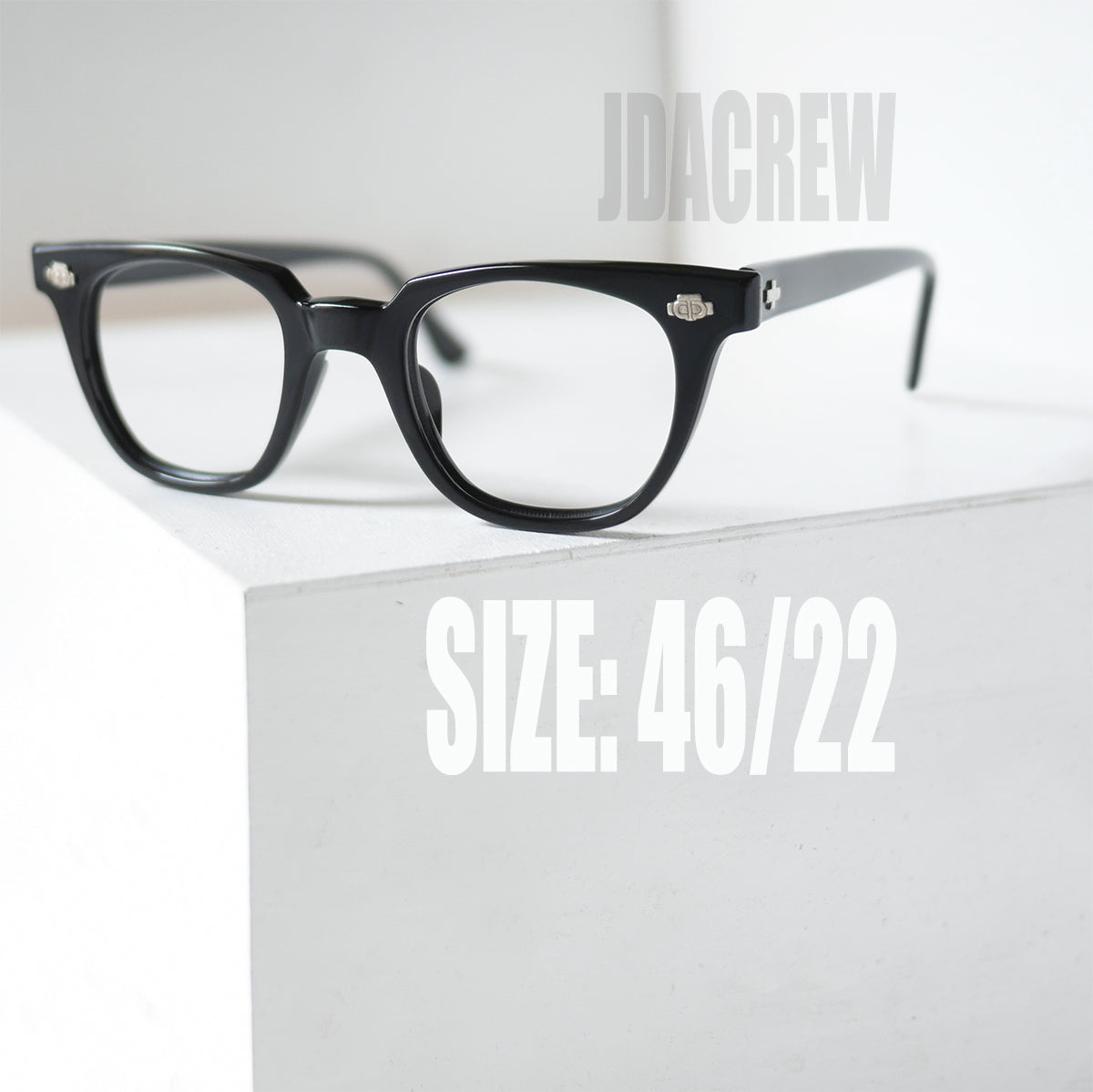 ビンテージ　アルフレッドカラム　ワイドカフ　ボーンカフ　サインドピース 1960's VICTORY OPTICAL USA 46-20 ヴィンテージ メガネ 鼈甲柄
