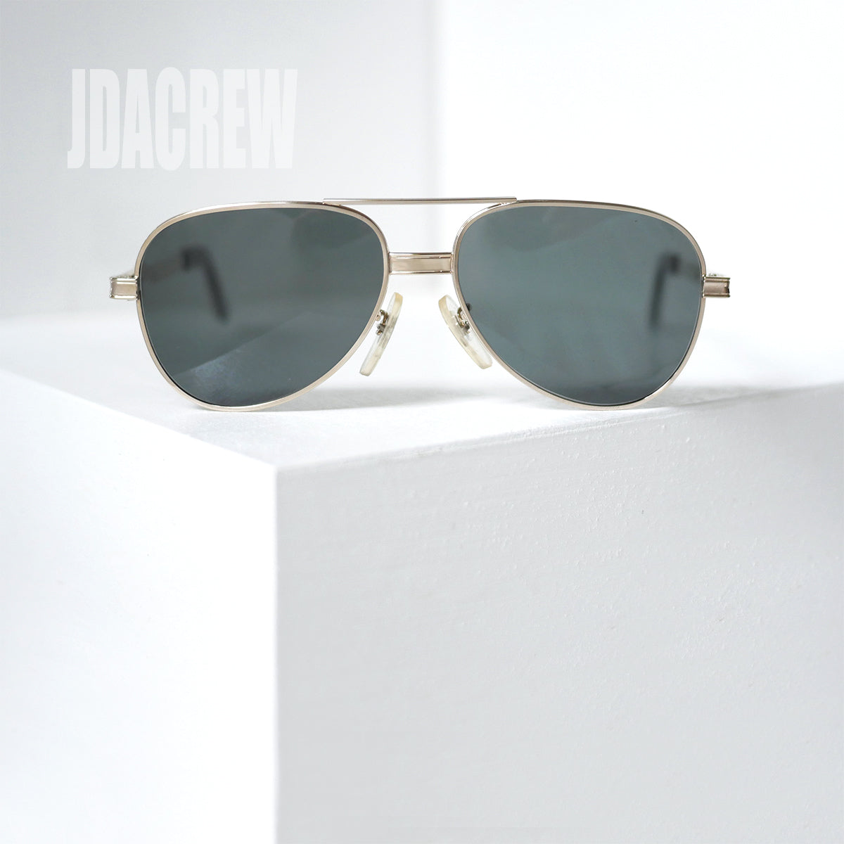 お買い得 ヴィンテージ 艶ありシルバー52 アメリカンオプティカル アビエーター american-ptical-aviator-