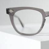 ジョニーデップ愛用 TITMUS Z87 ヴィンテージ ホーンリム ウェリントン スモークグレー メガネフレーム