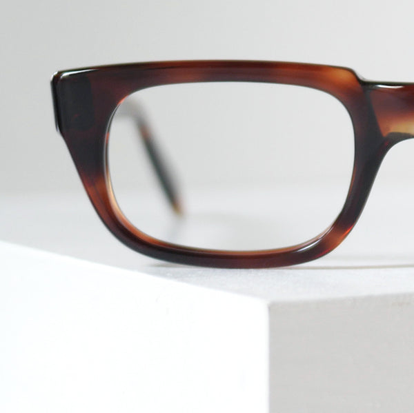 1950年代 ユニバーサルオプティカル NASSAU No.890 アンバー ウェリントン ヴィンテージメガネ