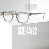 【American Optical】アメリカンオプティカル USS ダイヤ ホーンリム・スモークグレー 44/22 ヴィンテージ