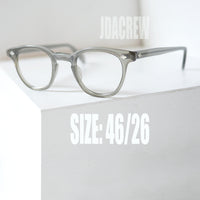 【American Optical】アメリカンオプティカル USS ダイヤ ホーンリム・スモークグレー 46/26 ヴィンテージ