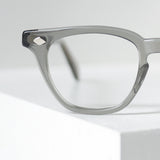 【USS】ミリタリー ダイヤ ホーンリム・スモークグレー 44/20 ヴィンテージ