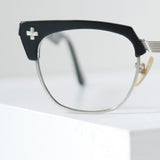 1960年代製のBausch & Lomb製ヴィンテージZ87セーフティーグラス（ブラック・デッドストック・アメリカ製）