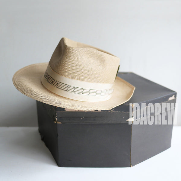HATS ヴィンテージハット 専門店 【JDACREW】フェドラ・パナマ 帽子