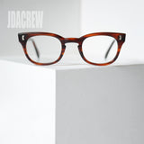 1960-70年代 Liberty 9 PAR 48/24 アンバー ヴィンテージメガネ ホーンリムウェリントン デッドストック品の全体像