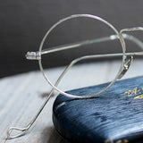 1930年代American Optical製ヴィンテージメガネ アメリカンオプティカル コートランド 14K ホワイトゴールド 40/20 