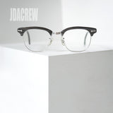 Shuron Ronsir の1/10 12KGF（ゴールドフィルド金張り）ヴィンテージメガネ グレーーマーブル