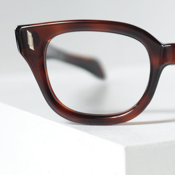 1960年代 ヴィンテージ Victory Bentley アンバー ウェリントン メガネ フレーム