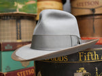 【Royal Deluxe Stetson】1940s ステットソン VOGUE ライトグレー (59.6cm) ヴィンテージハット