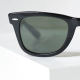 【Ray-Ban】1990's Ray-Ban B&L Wayfarer Black 50/24 DEADSTOCK Vintage