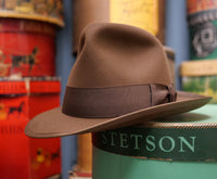 【ROYAL STETSON】1950s ロイヤルステットソン WHIPPET・モカブラウン (58cm) ヴィンテージ