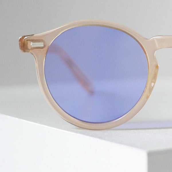 1960年代 Willson セーフティーボストン型サングラス ホーンリム フレッシュ 47/26 ヴィンテージ アイウェア デッドストック