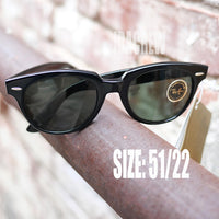 【ボシュロム】Ray-Ban レイバン ダラス・ブラック  DEADSTOCK ヴィンテージサングラス