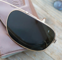 American Optical AO Vintage Clip on Sunglasses