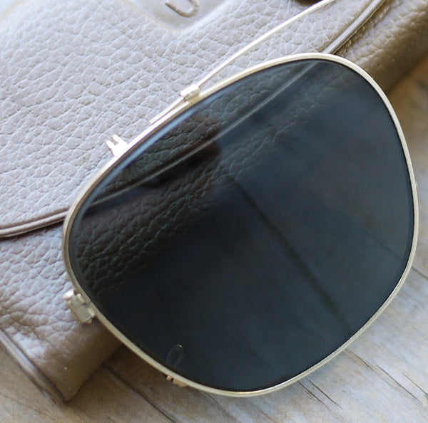【American Optical】AO クリップオン・グレー (50) DEADSTOCK ヴィンテージ