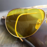 1950s Vintage American Optical Aviator Sunglasses