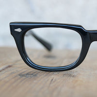 American Optical AO マンハッタン ブラック 48/23 ヴィンテージメガネ