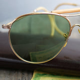 Vintage American Optical Aviator Sunglasses