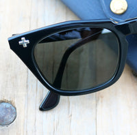Vintgae Bausch & Lomb Sunglasses Black B&L