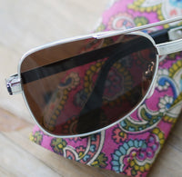 Bausch & Lomb B&L Vintage aviator silver chrome sunglasses
