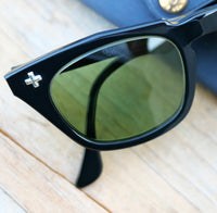 Bausch & Lomb B&L Vintage eyeglasses horn rimmed sunglasses