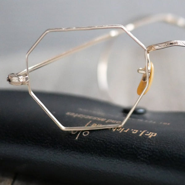 30s〜40s B&L オクタゴン ヴィンテージ12金 ボシュロム メガネ 30s〜40s B&L オクタゴン ヴィンテージ12金 ボシュロム メガネ 30s