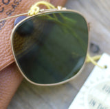 Vintage American Optical Eyeglasses clip on sunglasses