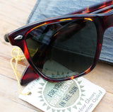 Vintage American Optical Eyeglasses Saratoga Sunglasses Amber