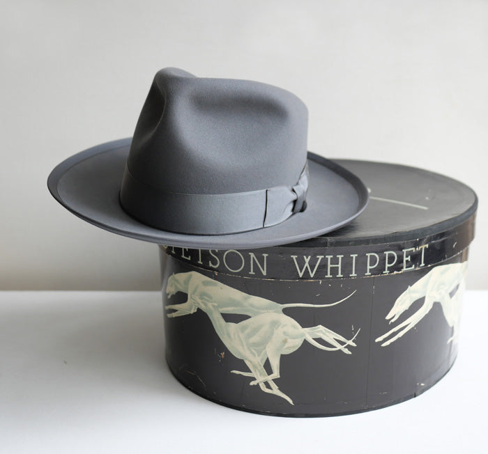 ニアミント 50s VINTAGE STETSON whippet 60cm Vintage Stetson Whippet | Wellema Hat Co